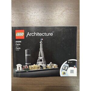 Lego Architecture Paris 21044 Instruction Manual Book Only